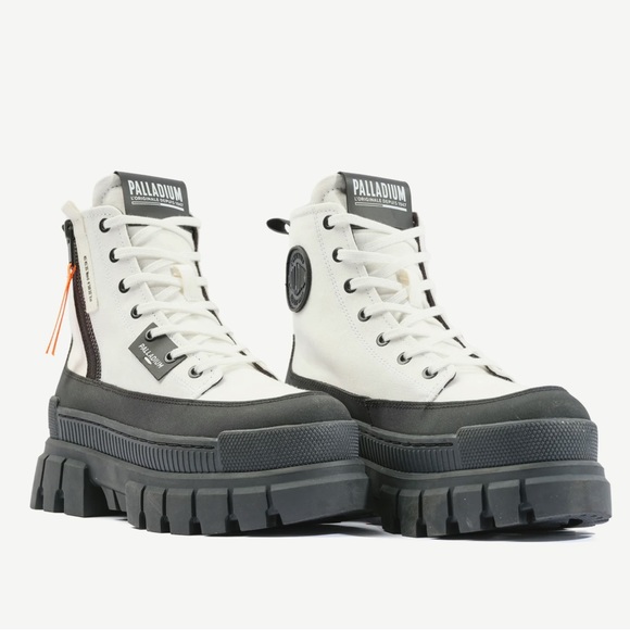Palladium ‘Revolt Zip TX’ Boots - Star White - Picture 2 of 10